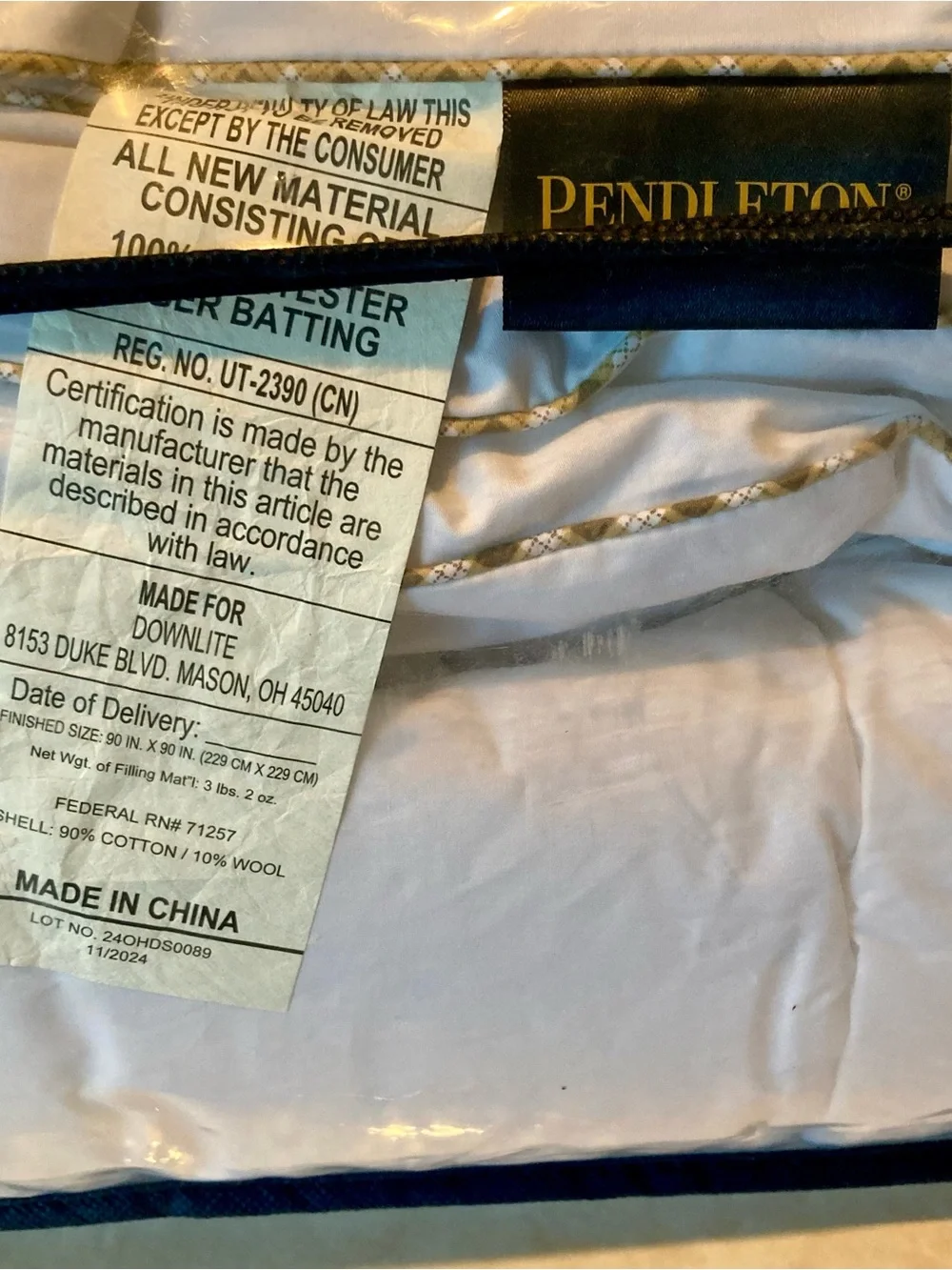 Pendleton nwt factory